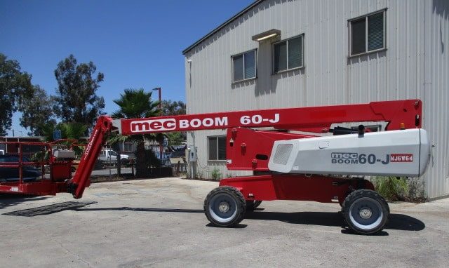 2021 MEC 60J-D Boom Lift_Right Side with Boom