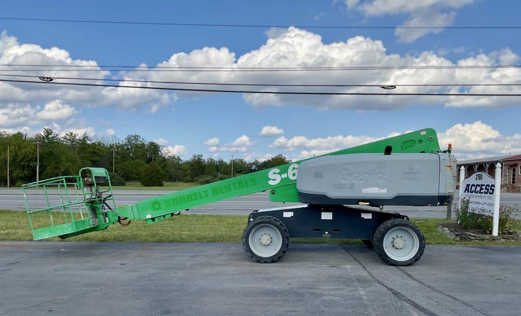 2016 Genie S60X Boom Lift Right Side