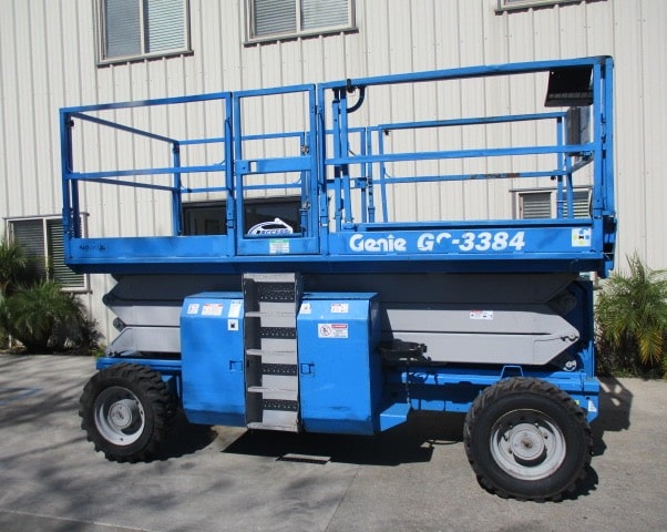 2006 Genie GS3384RT Rough Terrain Scissor Lift_Right Side