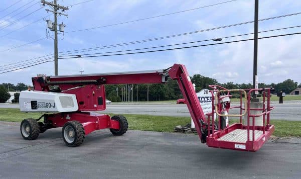 2021 MEC 60J-D Boom Lift_Left Side
