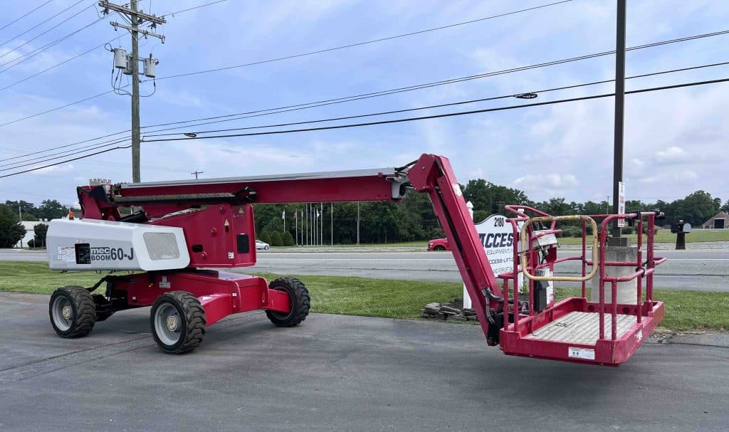 2021 MEC 60J-D Boom Lift_Left Side