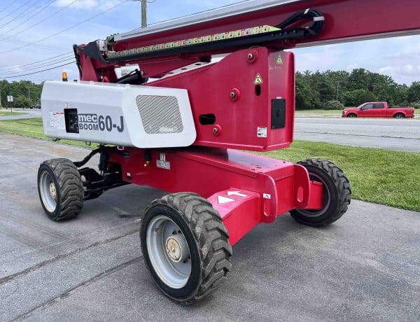 2021 MEC 60J-D Boom Lift_Left Rear Corner