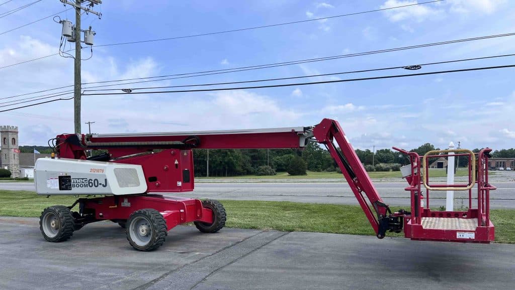 2021 MEC 60J-D Boom Lift_Left Side