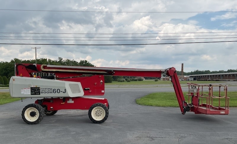 20212 MEC 60J-D Boom Lift_Left Side