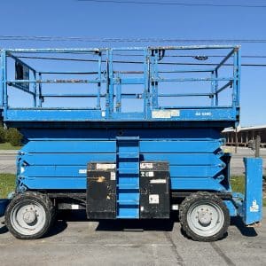 2014 Genie GS5390RT Rough Terrain Scissor Lift_Left Side