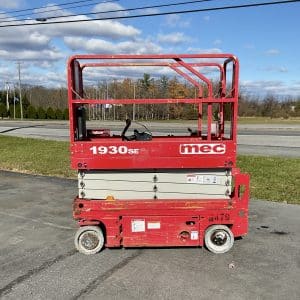 2017 MEC 1930SE Electric Scissor Lift_Left Side