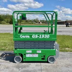 Used Genie GS1930 Electric Scissor Lift – 19 ft Platform Height