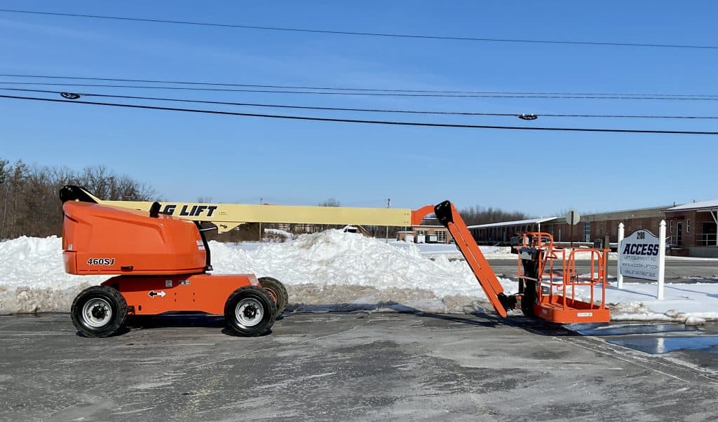 2016 JLG 460SJ Boom Lift_Left Side
