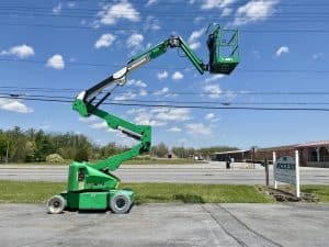 2017 JLG Electric Boom Lift_Platform Elevated