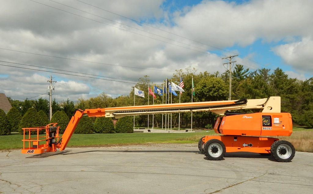 2017 JLG 860SJ Telescopic Boom Lift_Right Side