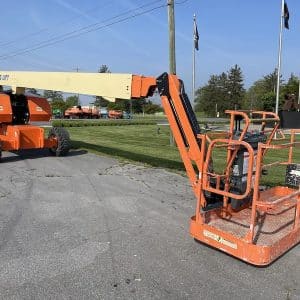 2019 JLG Factory Recon 860SJ Boom Lift_Left Basket Corner