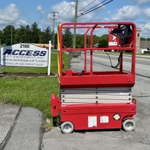 2023 MEC Micro19 Electric Scissor Lift_Right Side