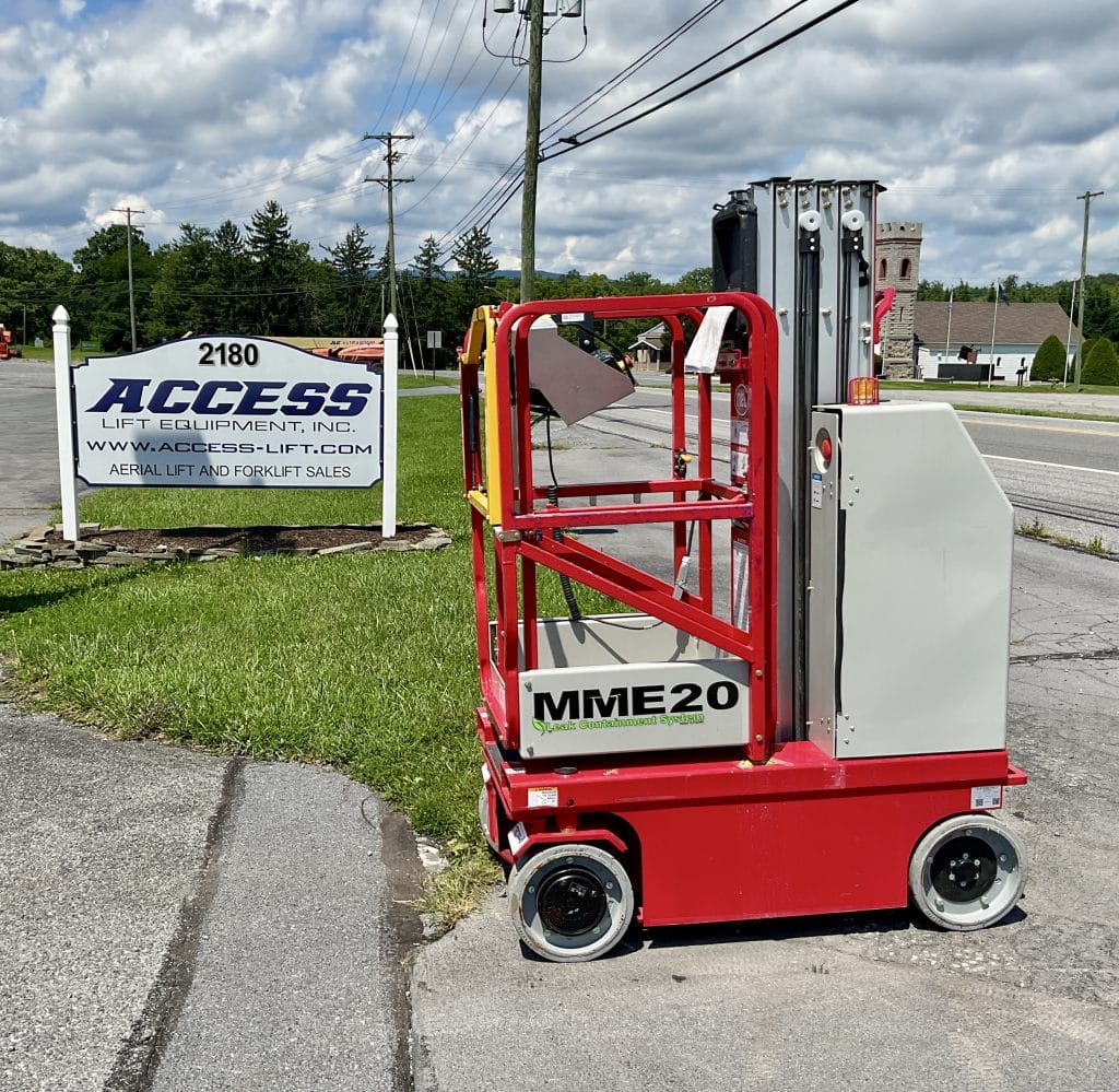 2023 MEC MME20 Vertical Mast Lift_Left Side