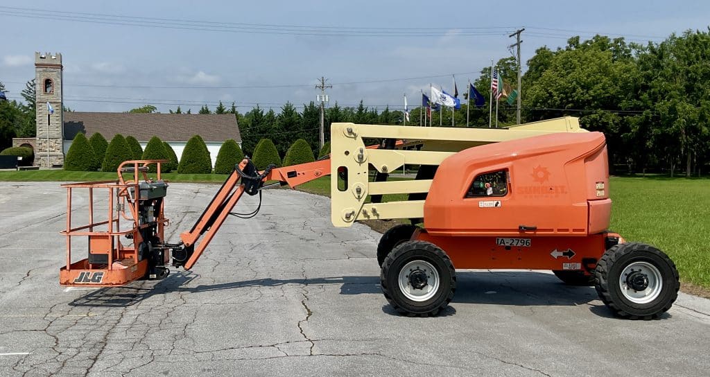2017 JLG 450AJ Articulating Boom Lift_Right Side