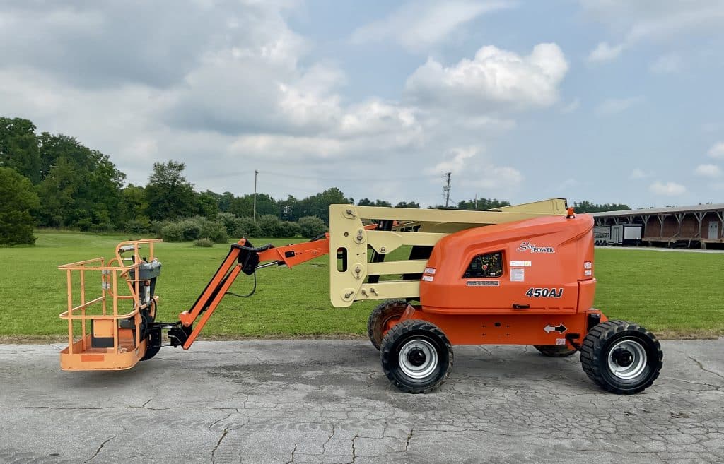 2016 JLG 450AJ Articulating Boom Lift_Right Side